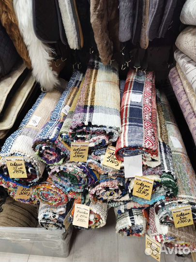 Половик, дорожка, коврик домотканые, хлопок