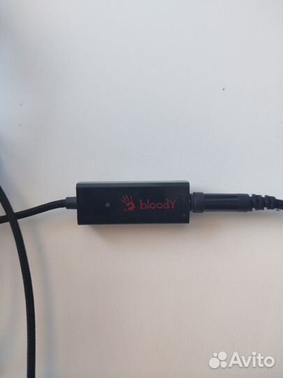 Наушники проводные bloody