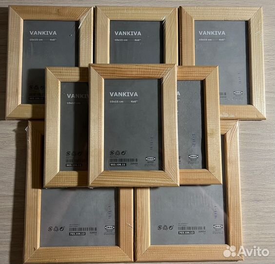 Рамки для фото IKEA, 8штук