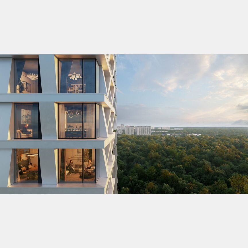 2-к. апартаменты, 37,6 м², 4/35 эт.