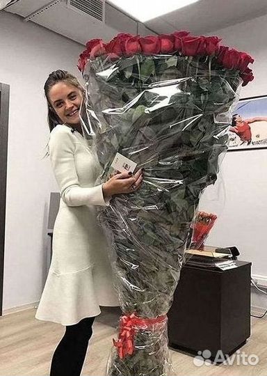 Высокие розы Гигантские розы Доставка цветов