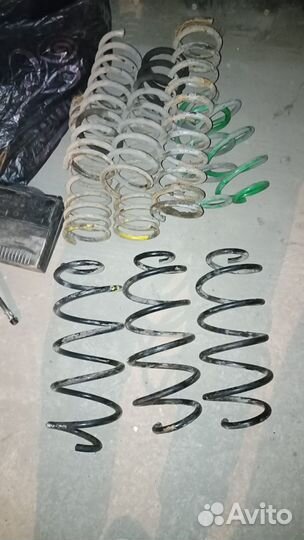 Пружины с занижением Приора, Калина