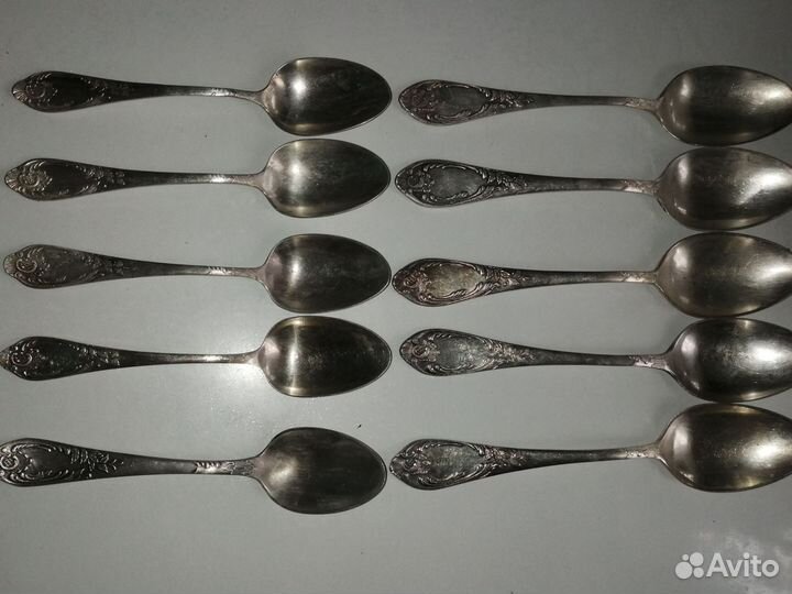 Ложки и ножи мельхиоровые