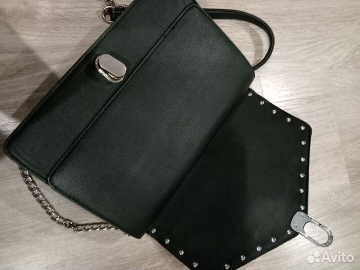 Сумка женская на цепочке 2 отделения