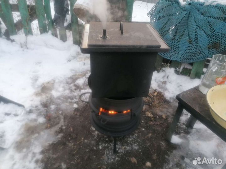 Коптилка горячего копчения