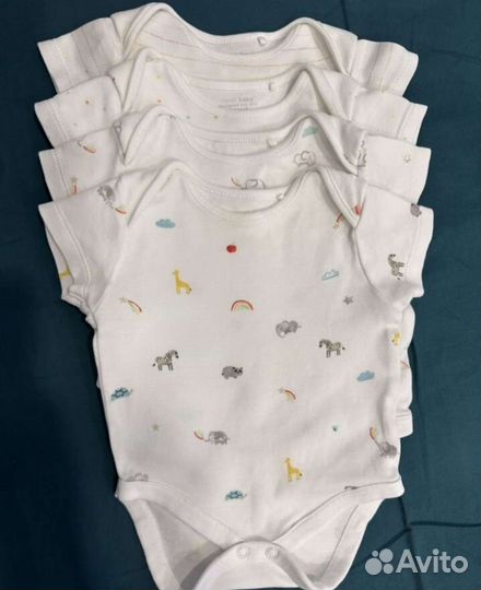 Слипы и боди next\пакет одежды next 56-62