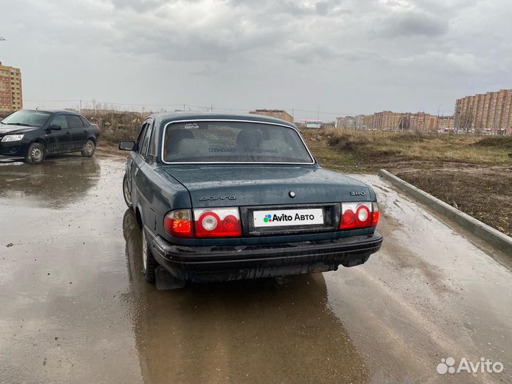 ГАЗ 3110 Волга 2.4 МТ, 1999, 125 000 км