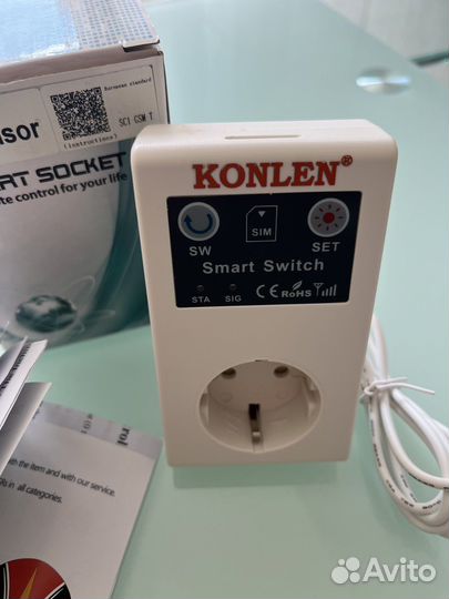 Умная дистанционная смс розетка GSM SC1-gsms-TVC