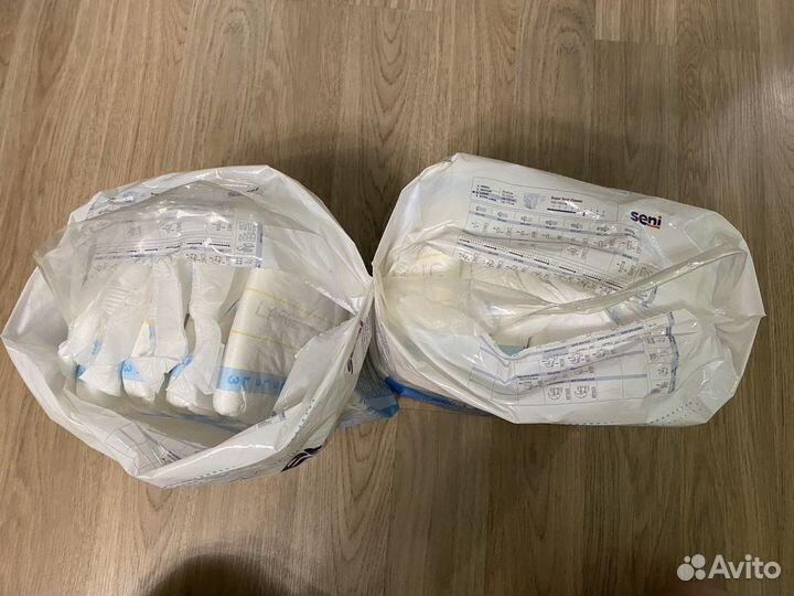 Памперсы для взрослых seni 3, пенка seni, пеленки