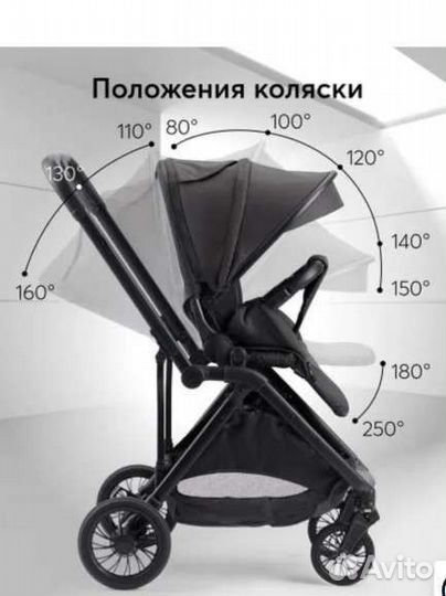 Коляска прогулочная детская Happy Baby Avery