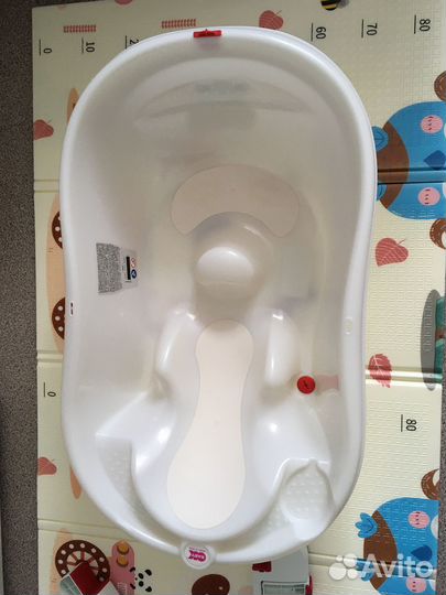 Ванна детская OK baby onda evolution с креплениями