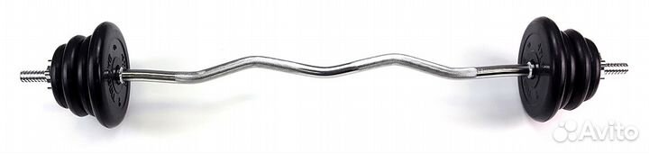 Штанга разборная 30 кг EZ