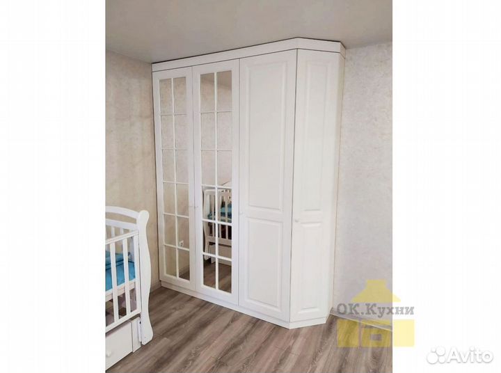 Шкаф купе угловой