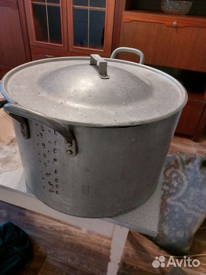 Кастрюля алюминиевая 40 литров