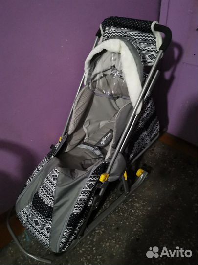 Санки-коляска