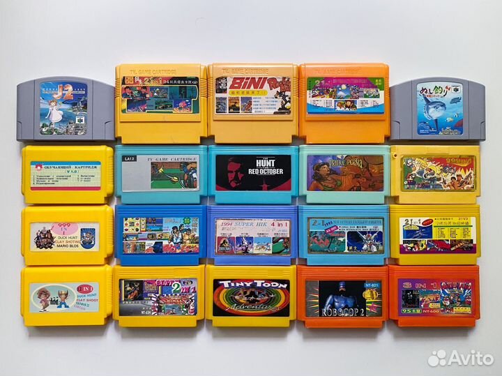 Картриджи для Dendy/Nintendo