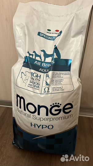 Сухой корм для собак monge 12 кг