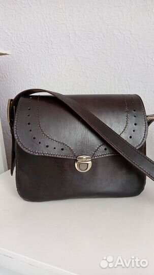 Сумка женская из натуральный кожи ручной работы