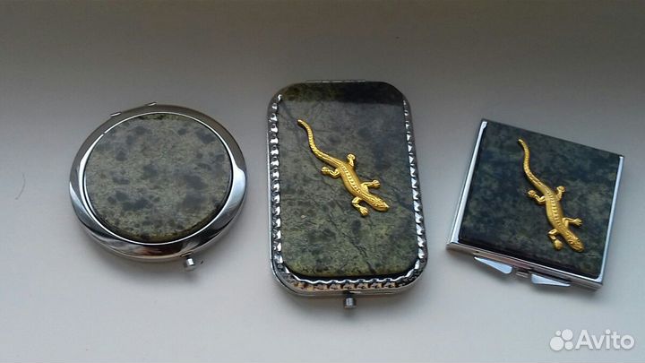 Зеркала из натурального камня,ручной работы