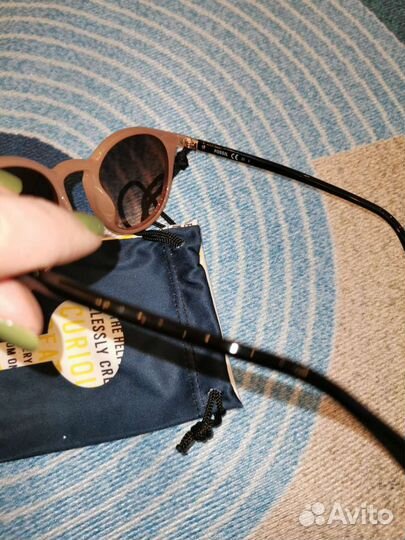 Очки Fossil бежевые новые