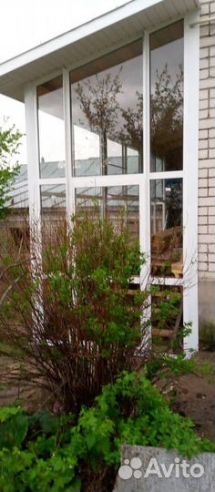 Витражные окна в беседку