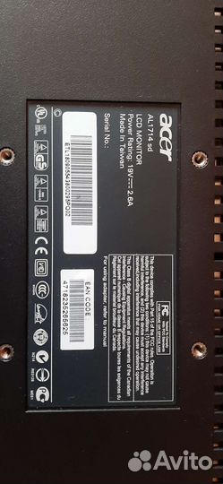 Монитор acer 17