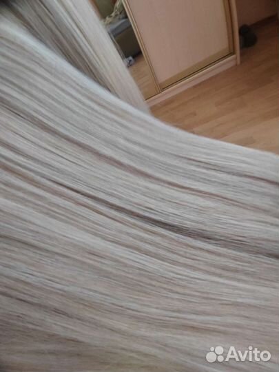 Трессы из натуральных волос славянка премиальный