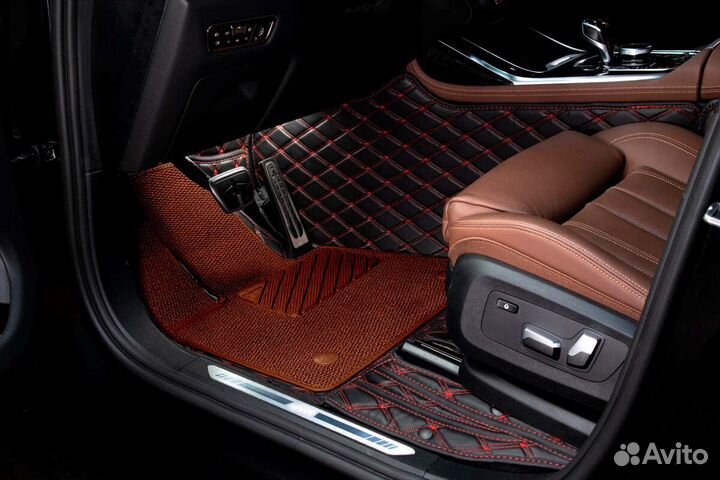 3D Коврики BMW X6 из Экокожи