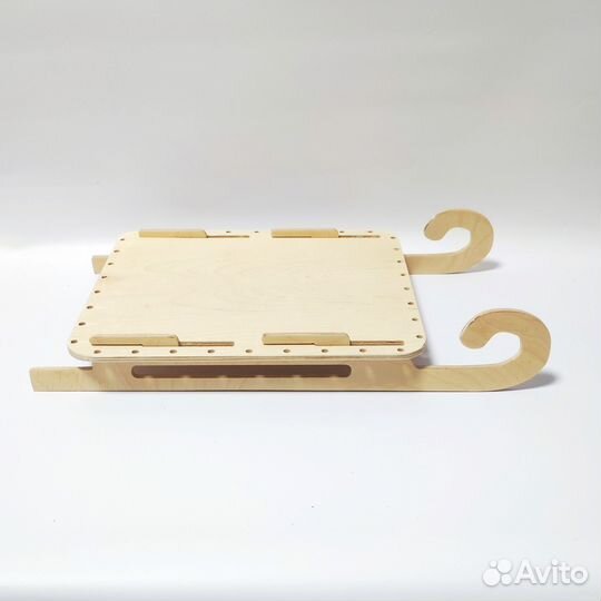 Заготовка для плетения саней из бумажной лозы