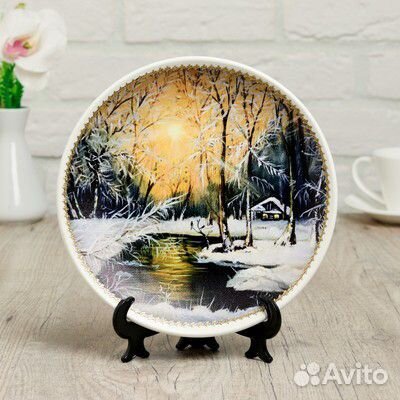 Тарелка декоративная в ассортименте