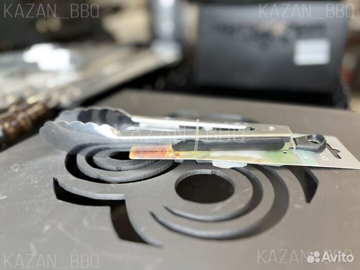 Щипцы с силиконовой прихваткой