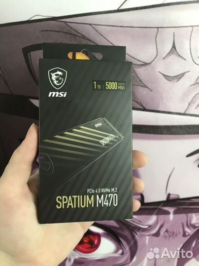 Жесткий диск MSI Spatium M470 1TB