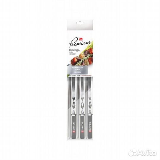 Набор шампуров в чехле 6шт