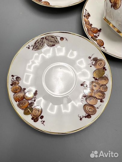 Чайный сервиз Виноград СССР лфз