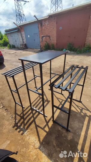 Стол и скамейка на могилу