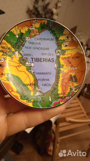 Блюдце коллекционное Мертвое море