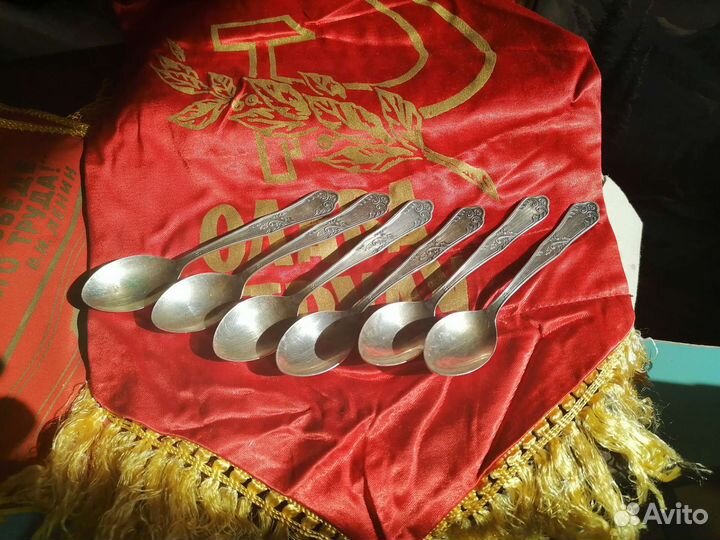 Серебряные наборы ложек 916-875 пробы