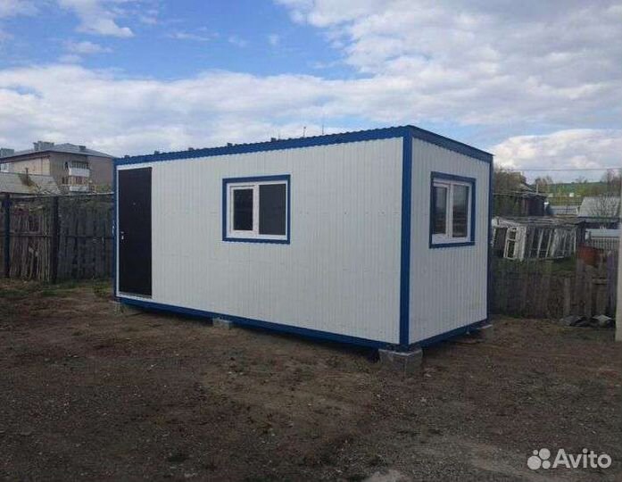 Бытовые вагоны, морской контейнер