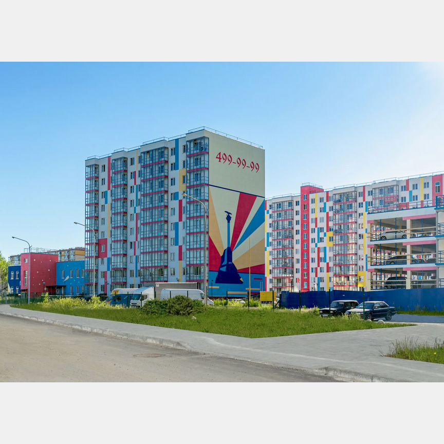 2-к. квартира, 74,4 м², 1/10 эт.