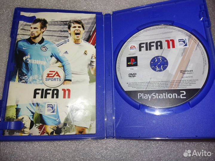 Диск FIFA 11 для Ps2