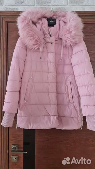 Пуховик для девочки рост -150