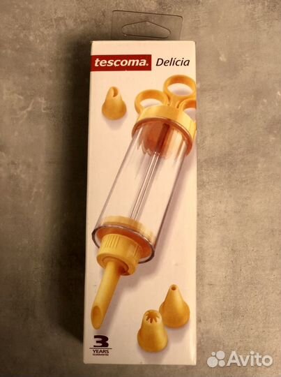 Кондитерский шприц новый, Tescoma, 8 насадок