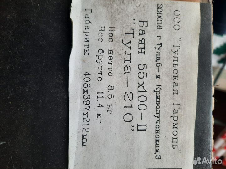 Баян Тула 210