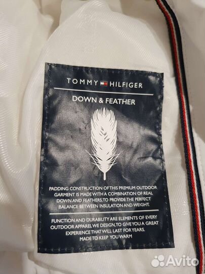 Куртка зимняя Tommy Hilfiger для девочки 8 лет