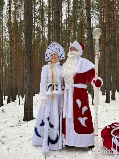 Костюмы Деда Мороза и Снегурочки