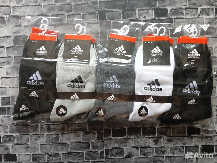 Носки Nike Adidas Reebok Puma