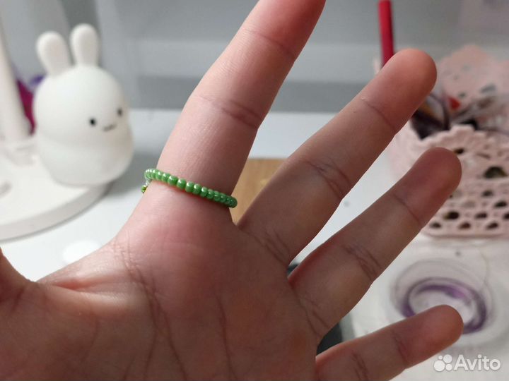 Кольца из бисера