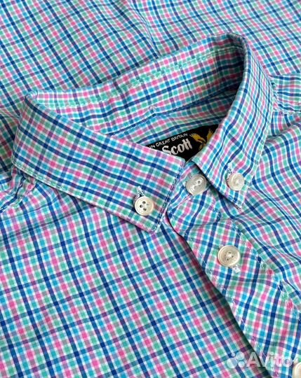 Рубашка Шотландского бренда Lyle & Scott, новая, о