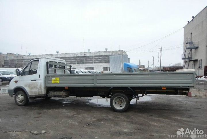 Грузоперевозки газель 6 метров открытый борт