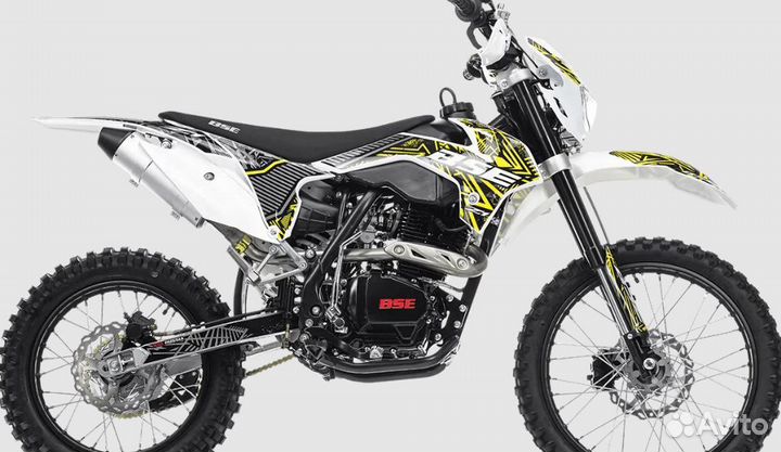 Эндуро/кроссовый мотоцикл BSE Z1 Zebra Yellow(010)